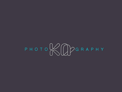 Kristine Allen Photography Logo branding logo photography