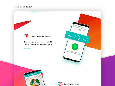 New HERO app website app safety ui ux wifi