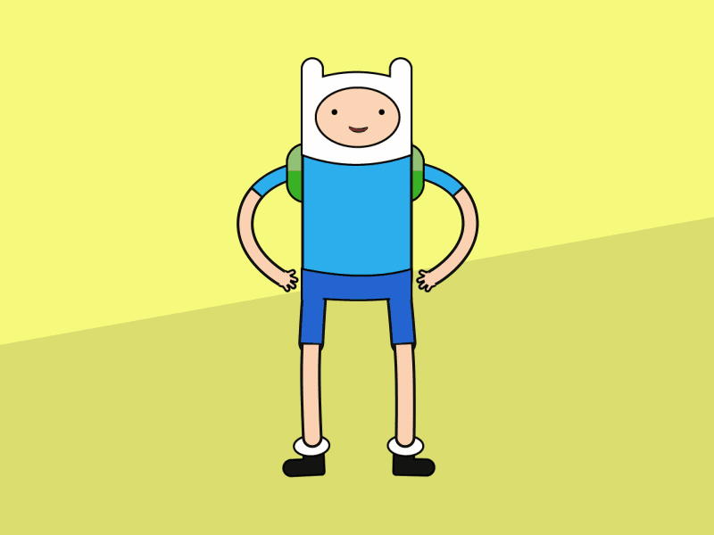 Finn's Dance adventure time dance finn