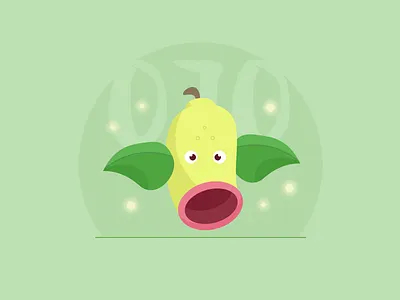 070 Weepinbell 100days illustration nerd pokemon sketch