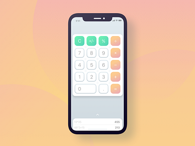 Calculator: Daily UI - 004 004 calculator daily ui