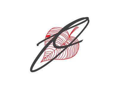 Olivien logo brand business company crest identity leaf logo mark monogram script shape symbol