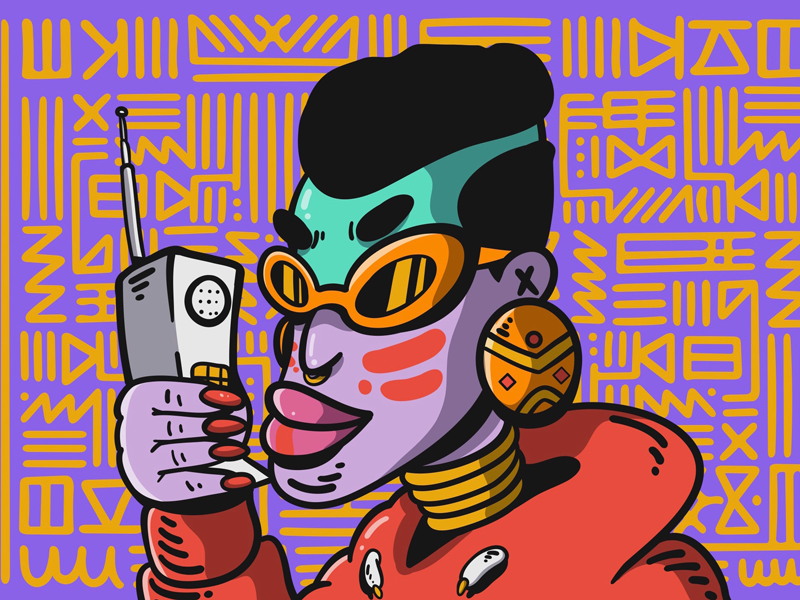 Example of New Phone Who Dis?