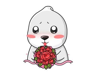 love adore expression face gif love seal