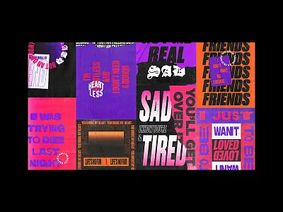 Thug Tears emo lil peep lil uzi vert poster trap typography