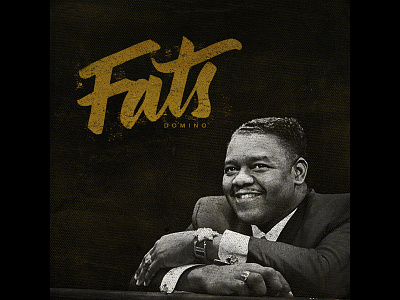 Fats Domino fats domino fatsdomino hand lettering handlettering lettering