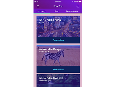 Daily Ui 110 blur color design gig gradient inspiration ios product travel uiux