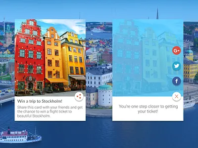 Daily UI #010 - Social Share daily ui dailyui 010 ui user interface user profile visual design