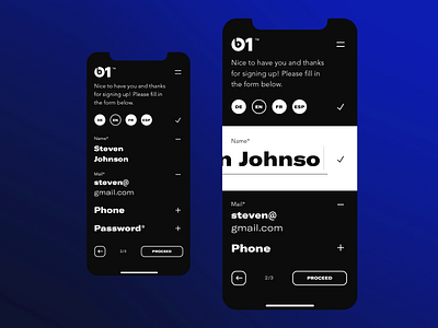 Beats One interface iphone uiux