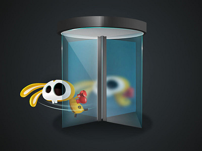 Revolving Doors character design game design illustration vectober vectors