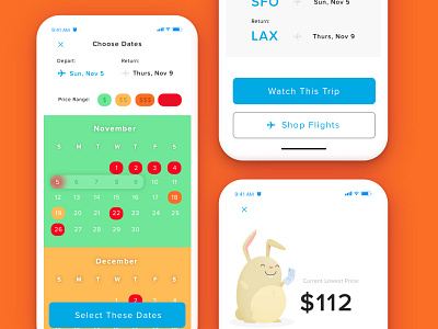 Hopper concept app design iphone x mobile platform product profile ui user ux visual web