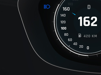 own HMI challenge car concept design digital hmi speed ui ux