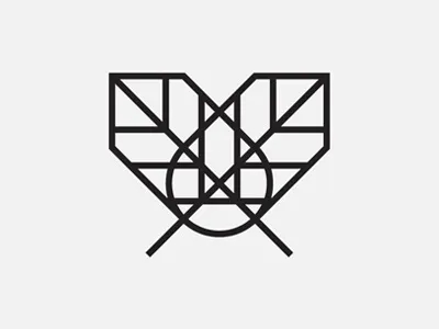 AR logo brand business company corporate crest feather identity logo mark monogram shape symbol