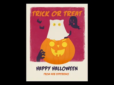 Happy Halloween cat halloween happy halloween pumpkin trick or treat