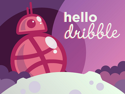Hello Dribble! bb8 hello dribble star wars starwars