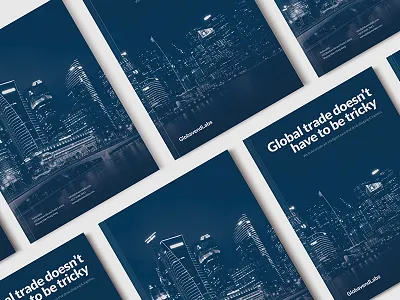 GVL Marketing Document Cover asia business design document graphic logistics logo magazine marketing mockup shipping