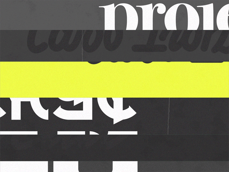 AE Experiments : 9 Collage strips after effects collage experiment random strips typography