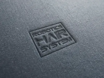 Robotics Hair System branding corporate design icon logo logotype