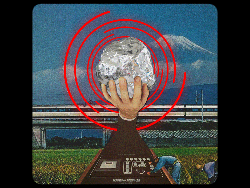 Controlled Substance animation collage design gif motion retro surrealism vintage