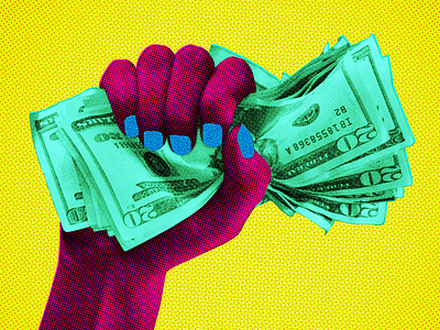#GrabYourWallet editorial illustration photo