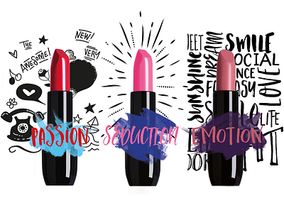 BellaOggi - Cover Facebook Canvas Lipstick art behance bellaoggi brand canvas content cosmetic cover daniele design developer digital art editing facebook galasso graphic lipstick nopeidea portfolio promo