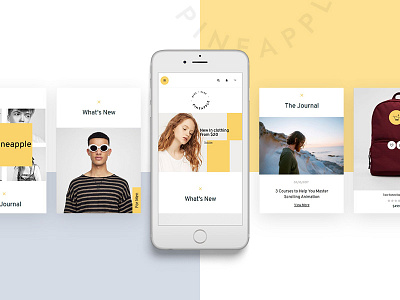 Pineapple –🍍 ecommerce fashion minimal ui ux