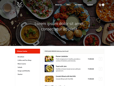 Food Order Menu food food menu food order online food order restaurants