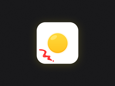 Daily UI challenge #005 app dailyui egg icon