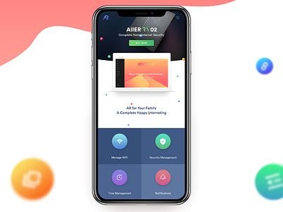 AR Home Internet Security home internet internet security mobile site mobile ui responsive design ui design ux design web ui website design