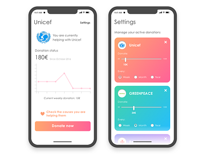 Daily UI #007 - Settings app dailyui settings ui