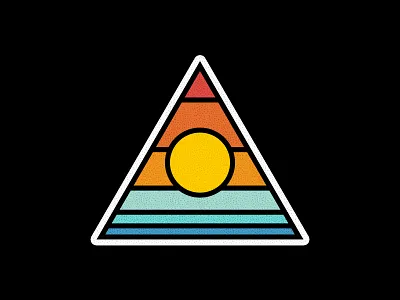 Summer art design flat design