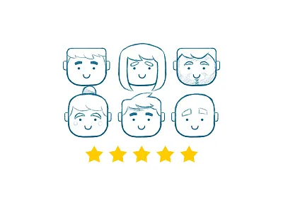 Round Heads 1 explainer video heads illustration mograph motion sketch video