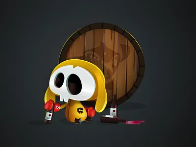 Vine Cellar character design game design illustration vectober vectors