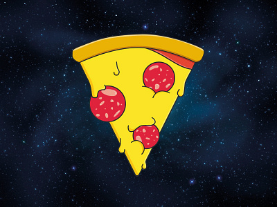 Logo - PizzaYolo galaxy logo logos pizza sausage