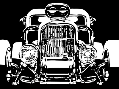 Bad Apple Garage hot rods print screen print shirts t shirt