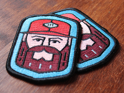 Aaron Draplin Patch aarondraplin badges cmyk ddc design draplin graphic design patch