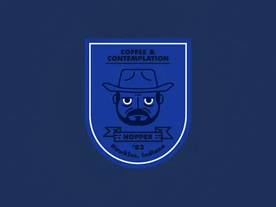Hopper badge hopper icon sherif stranger things