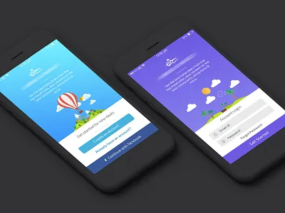 Hotel App Ui app home hotel iphone screen splash ui