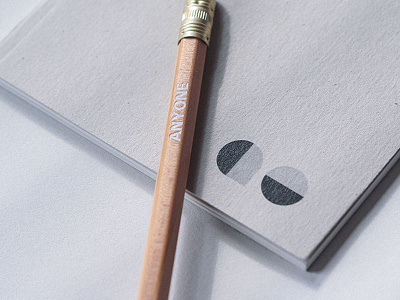 Anyone branding animation brand branding design gif logo pin print sticker