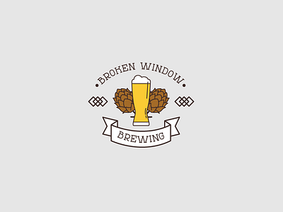 Craftbeer beer branding illustration line logo