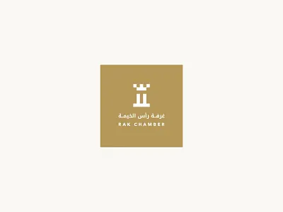 RAK Chamber achievement branding castle chamber commerce crown eagle financial gear human leadership symbol