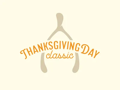 Thanksgiving Day Classic Logo emblem graphic design icon logo seal symbol type typography