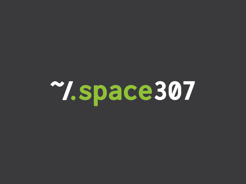 Space307 after effects animation logo logo animation motion design space307