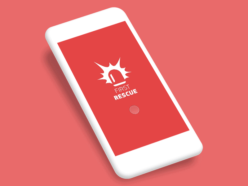 First Rescue App Onboarding app firstresponder iosapp medical onboarding