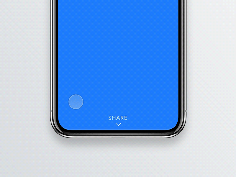 Social Share app dailyui interface iphone x mobile app social share