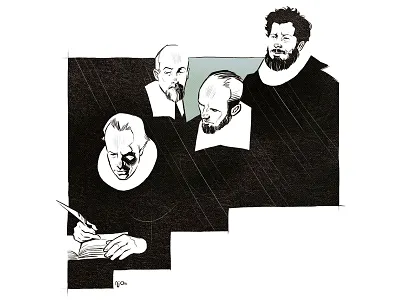 Day of Wrath design film historical horror illustration line movie shape