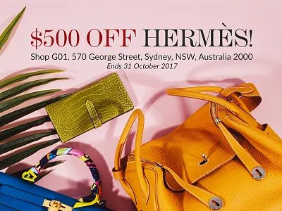 Reebonz Australia Web Banner banner graphic design web banner