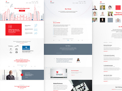 New Texpo Is Live! data center design illustration infrastructure satellite smart city technology ui ux website