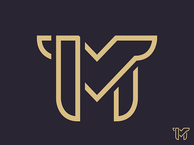 MV monogram. escu alex geometric grid logo logotype mark minimalism monogram symbol