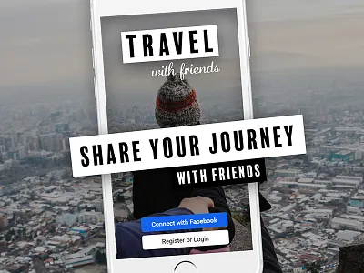 TRAVEL with friends (UX-Design) diary interactive journey travel ux design
